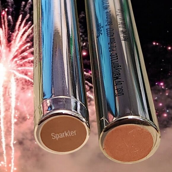 (2) Mally Evercolor Eye Shadow Sticks in Sparkler & Age Rebel Eyeshadow in Sugar - Picture 1 of 2